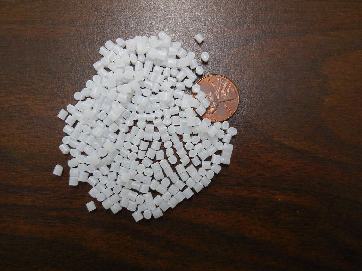 HIPS (grade PS 825) Natural Plastic Pellets Resin Material 10 lbs Polystyrene