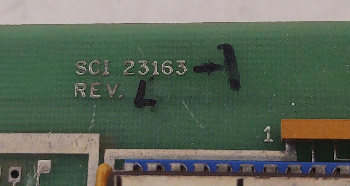 Used 🔥 VAN DORN CRT OPERATOR INTERFACE BOARD SCI 23163 LCD UPGRADE SCREEN WITH CORD