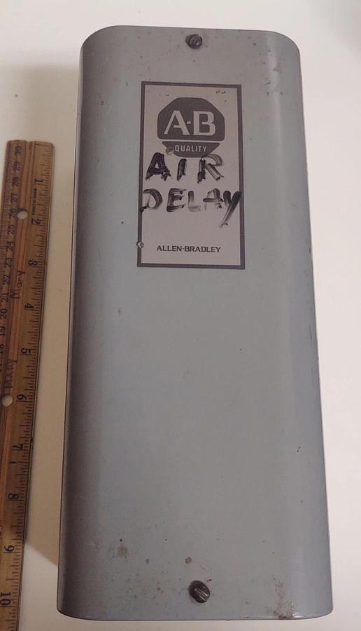 Used Allen Bradley 849A-ZOD24 Time Delay Relay 849A-Z0D24 Complete Unit