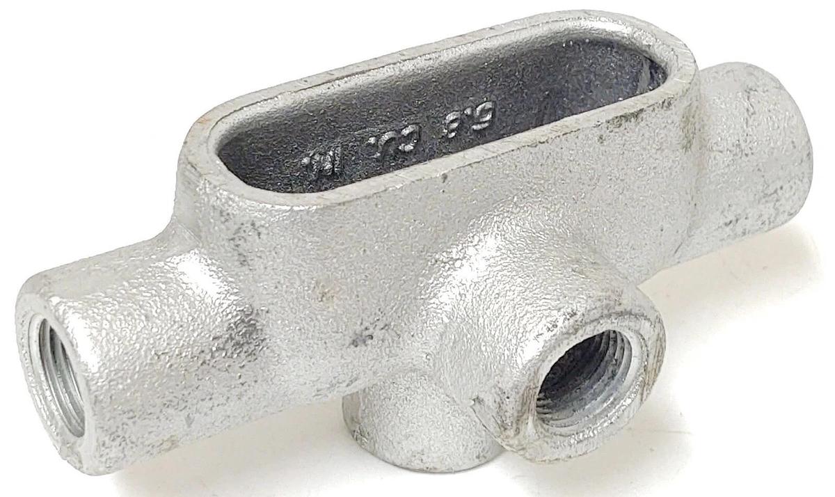🔥 (7 PCS) Crouse-Hinds TA17, RIGID CONDUIT OUTLET BODY, 1/2 TA FORM 7