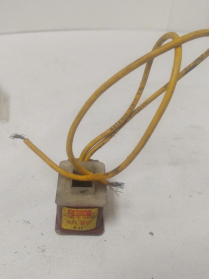 Used 🔥DECCO 115V Hydraulic Valve Coil 911 9-11