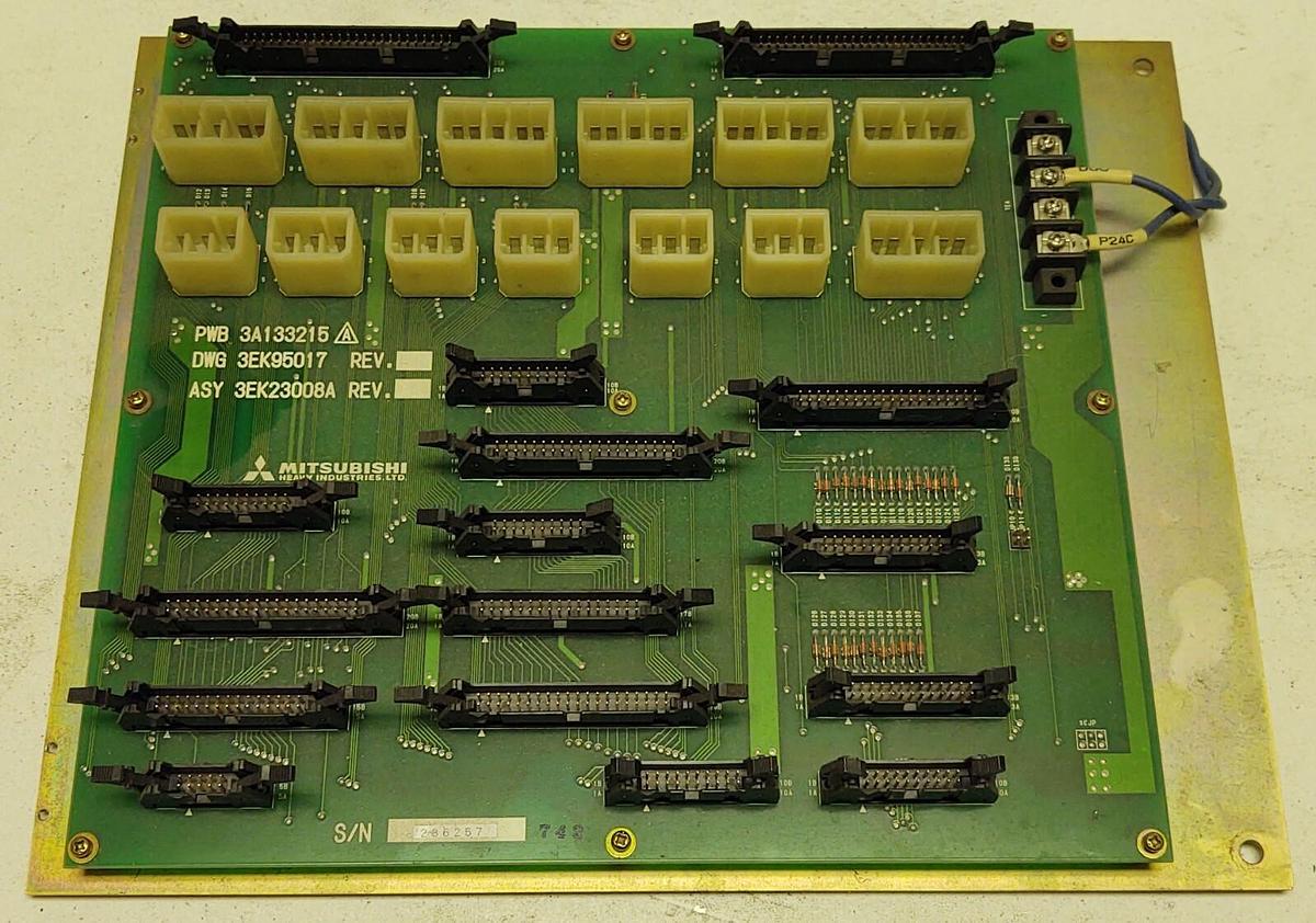 Used Mitsubishi 3EK23008A 3A133215  3EK95017 Circuit Board Molding Machine Controller