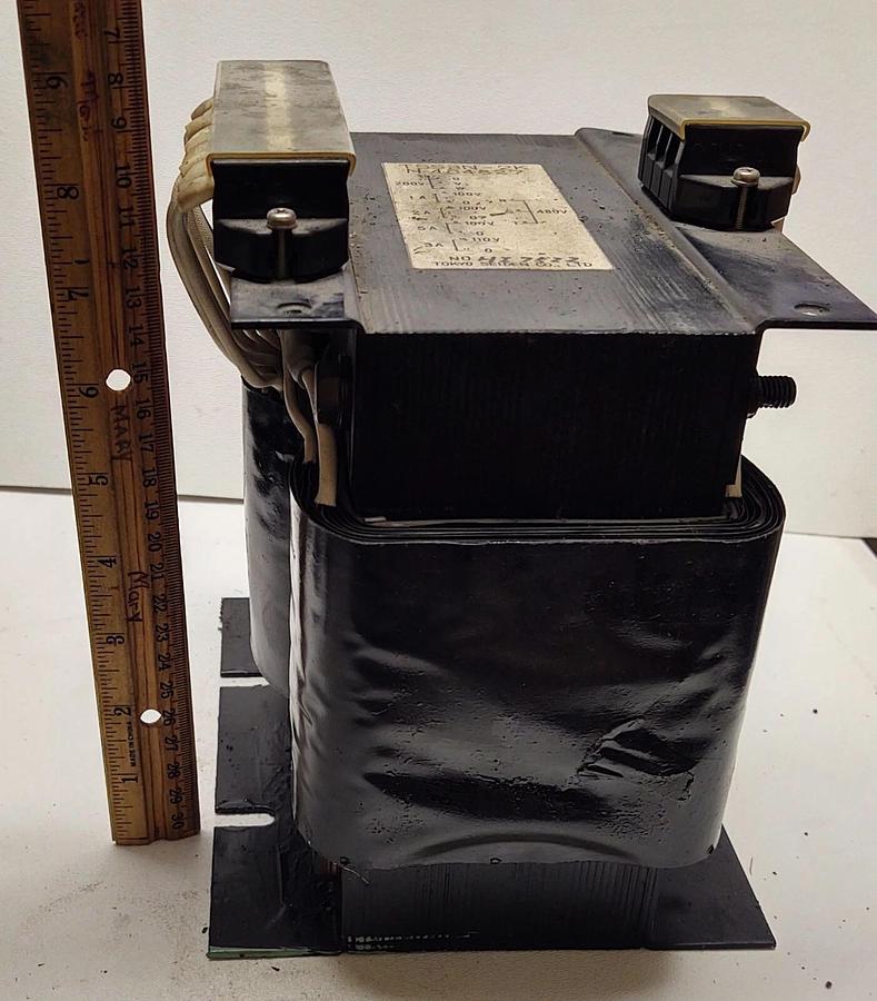 Used TOKYO SEIDEN 2 kVA Transformer TSS3N-2K 480/200V 3Phase