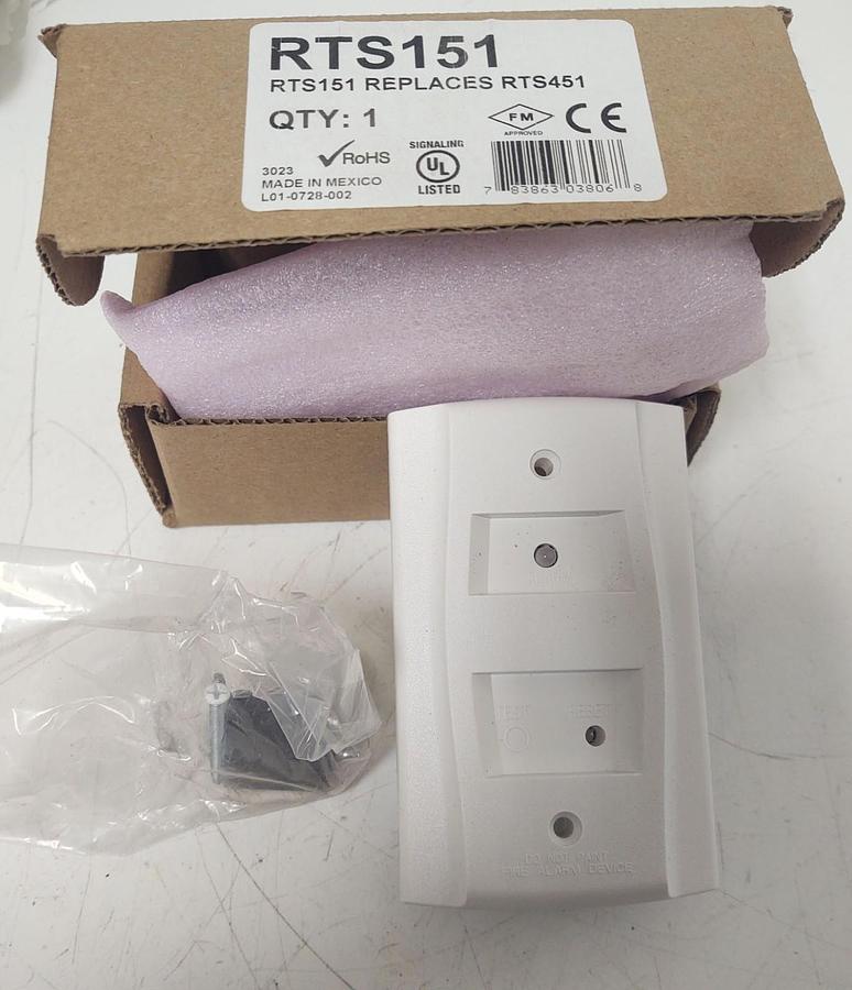 🔥System Sensor RTS151 Fire Alarm Remote Test Station