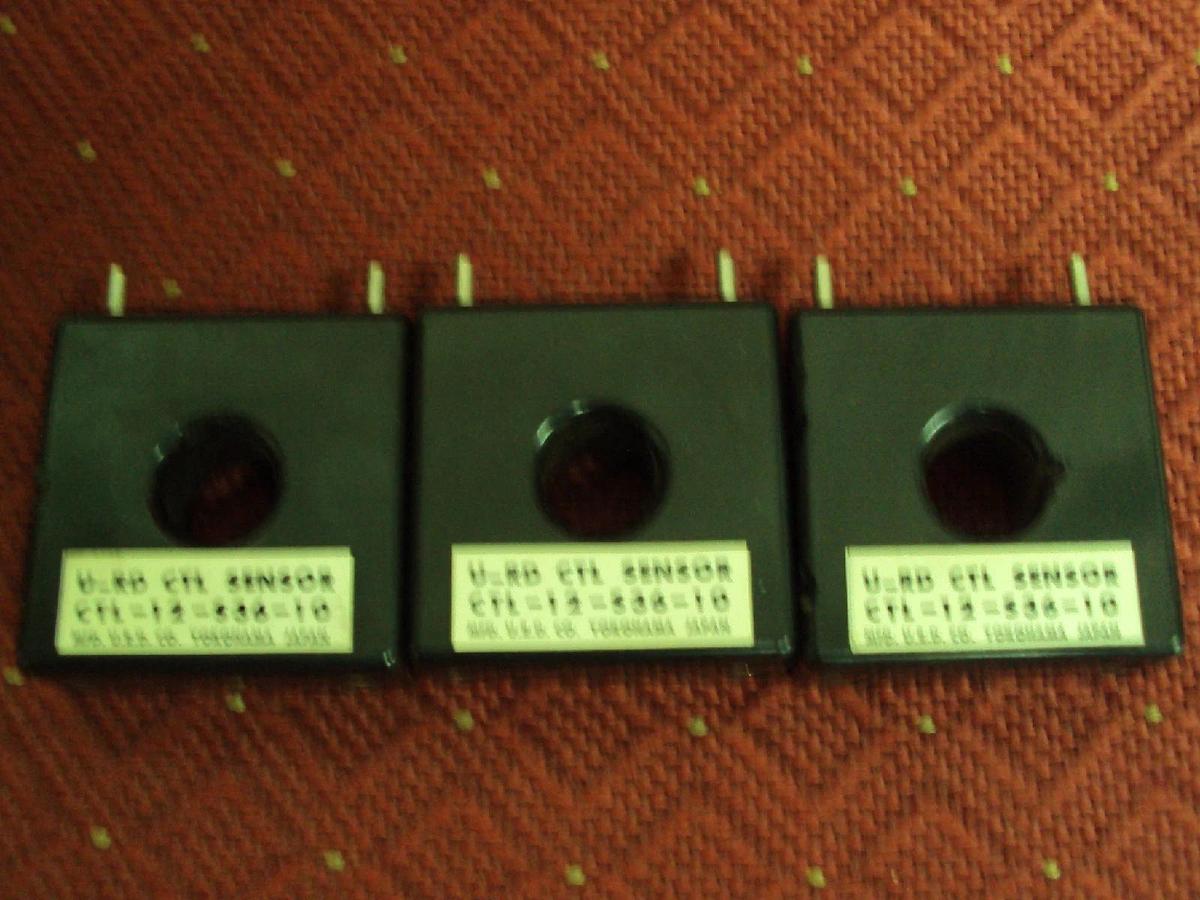 Used 3 Toshiba Current Transformer URD CTL12S3610 Sensor U_RD CTL 12 S36 10