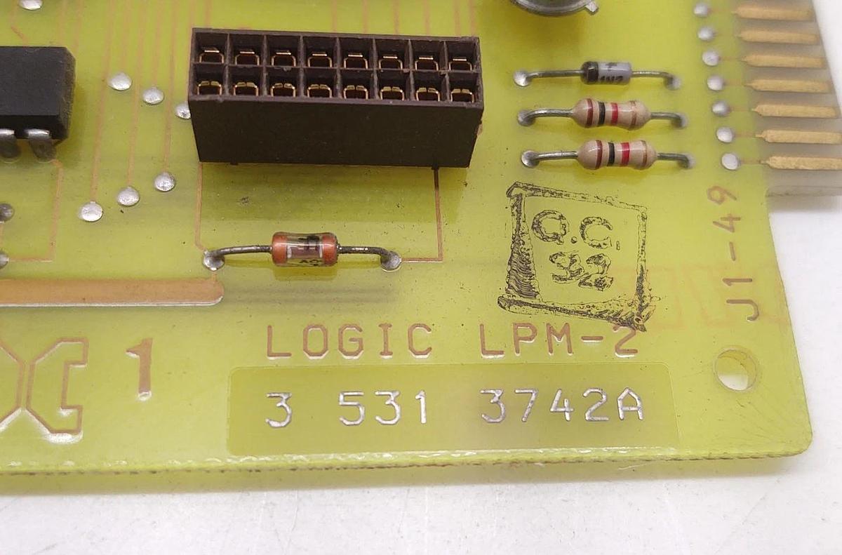 Used đŸ”¥Cincinnati Milacron 3-531-3742A Logic Circuit Board NCR Gold Chips