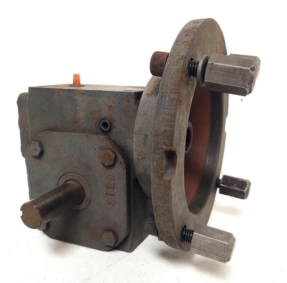 Used 🔥HUB-CITY 0220-47565-184, GEAR REDUCER RATIO 20:1, MODEL 184, STYLE B, 90°