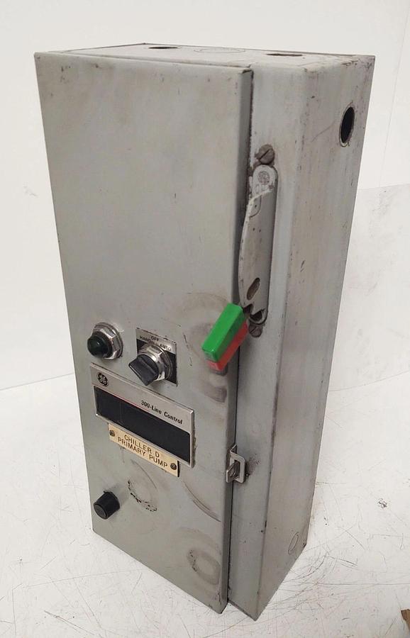 Used 🔥 GE Motor Starter Size 2, Nema 2, 600 V Fused Disconnect 30A Fuses 120V Coil