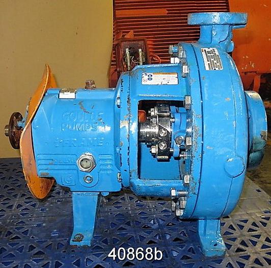 Used Goulds 3196 1.5x3x13 Pump, MTI Power End #40868