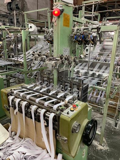 Usato No. 4 telai ad aghi Muller mod. NF 53 6/42 - anno 2003