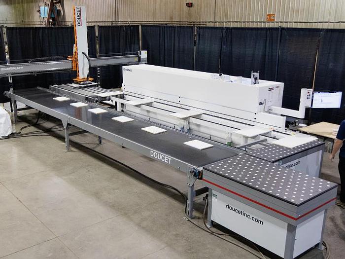 Doucet Retyx Intelligent Panel Return Conveyor System