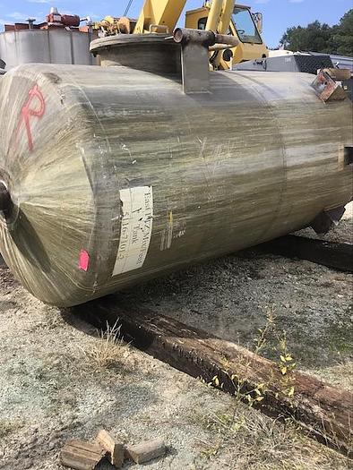 Used Used Kopetz Manufacturing approximately 1,500 gallon 316L stainless steel vertical mix tank