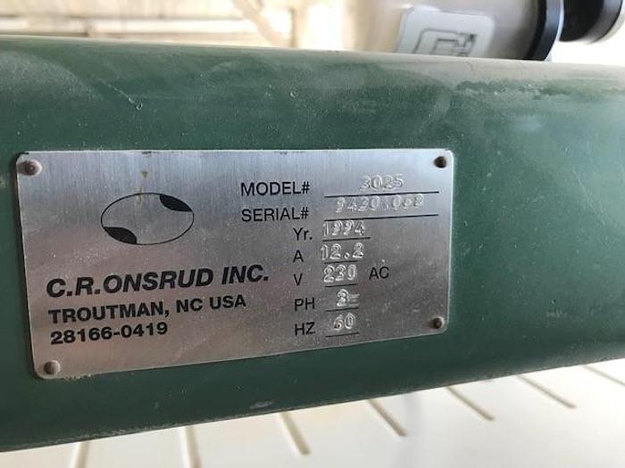 Used Onsrud 3025 Inverted Pin Router