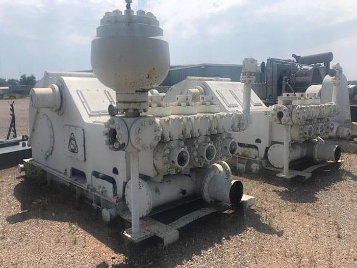 Used 2 New Sentry 1000 HP Triplex Mud Pumps