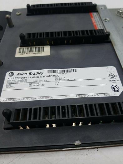 Used Allen-Bradley 2094-PRS2 Axis Slim Power Rail Ser: A