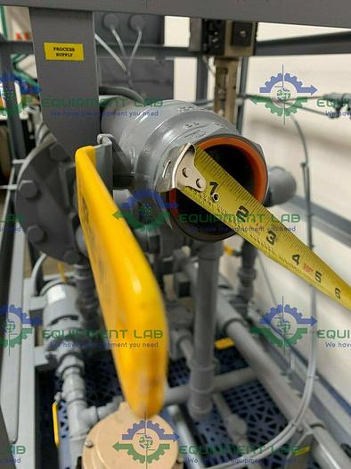 Used Budzar 1WT-S50WSB-DSP Heat Exchanger Skid 460V 3PH w/ Two Marathon Jet Pumps 2HP