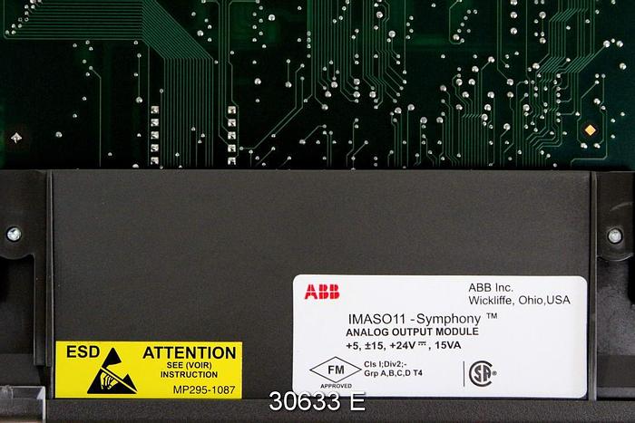 Used ABB IMAS011 Analog Output Module for ABB Symphony/INFI90 #30633