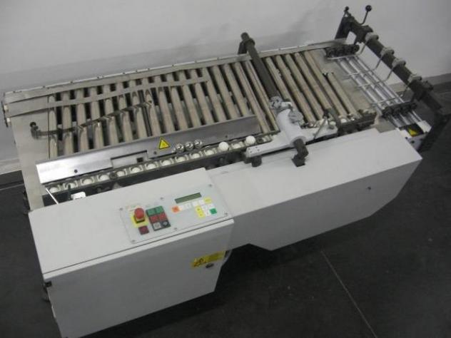 Used Heidelberg Stahl mobile heightadjustable inclined roller table SRT 56 FreD (Finishing Station) 2001