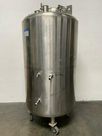 Used Paul Mueller 1100 Liter- F Stainless Steel Triple Jacketed Reactor 50 PSI