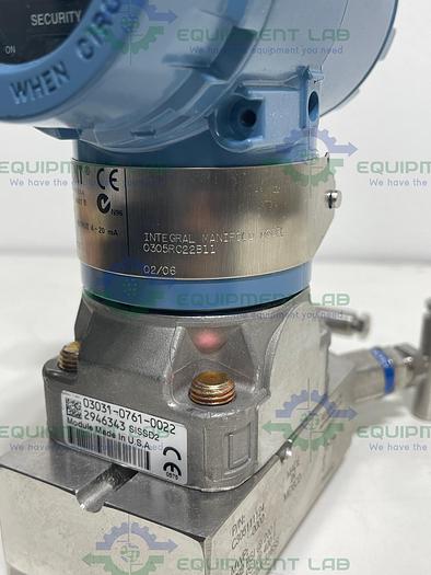 Rosemount 3051CG2A1AS5M5Q4 Pressure Transmitter w/ Rosemount C305111124-0000