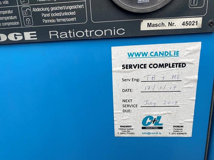 Used 2002 Boge S10 Screw Air Compressor