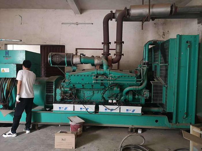 Used Cummins KTA50-G3 Generator set.