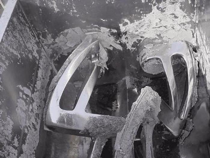 Used 100 GALLON TELEDYNE READCO SIGMA BLADE MIXER – S/S – JACKETED