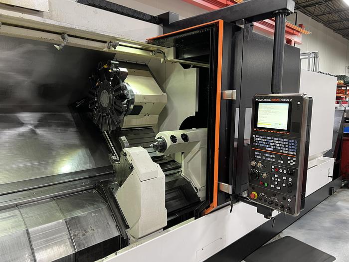 Used 2019 MAZAK QTN 450MY-II with Steady Rest Live Tooling & Y-Axis