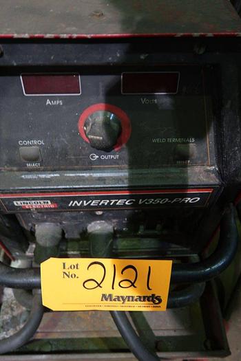 Used LINCOLN ELECTRIC INVERTEC V350-PRO MULTI PROCESS WELDER