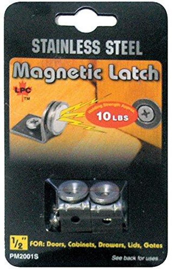 Leisure Products (PM 2001 S 10 lbs) 1/2" 90 Degree Mount Magnetic Catch