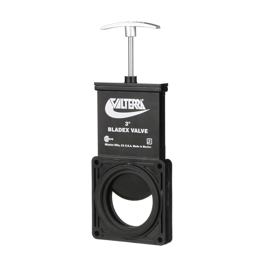 Valterra T1003VPM Bladex Waste Valve with Metal Handle - 3"