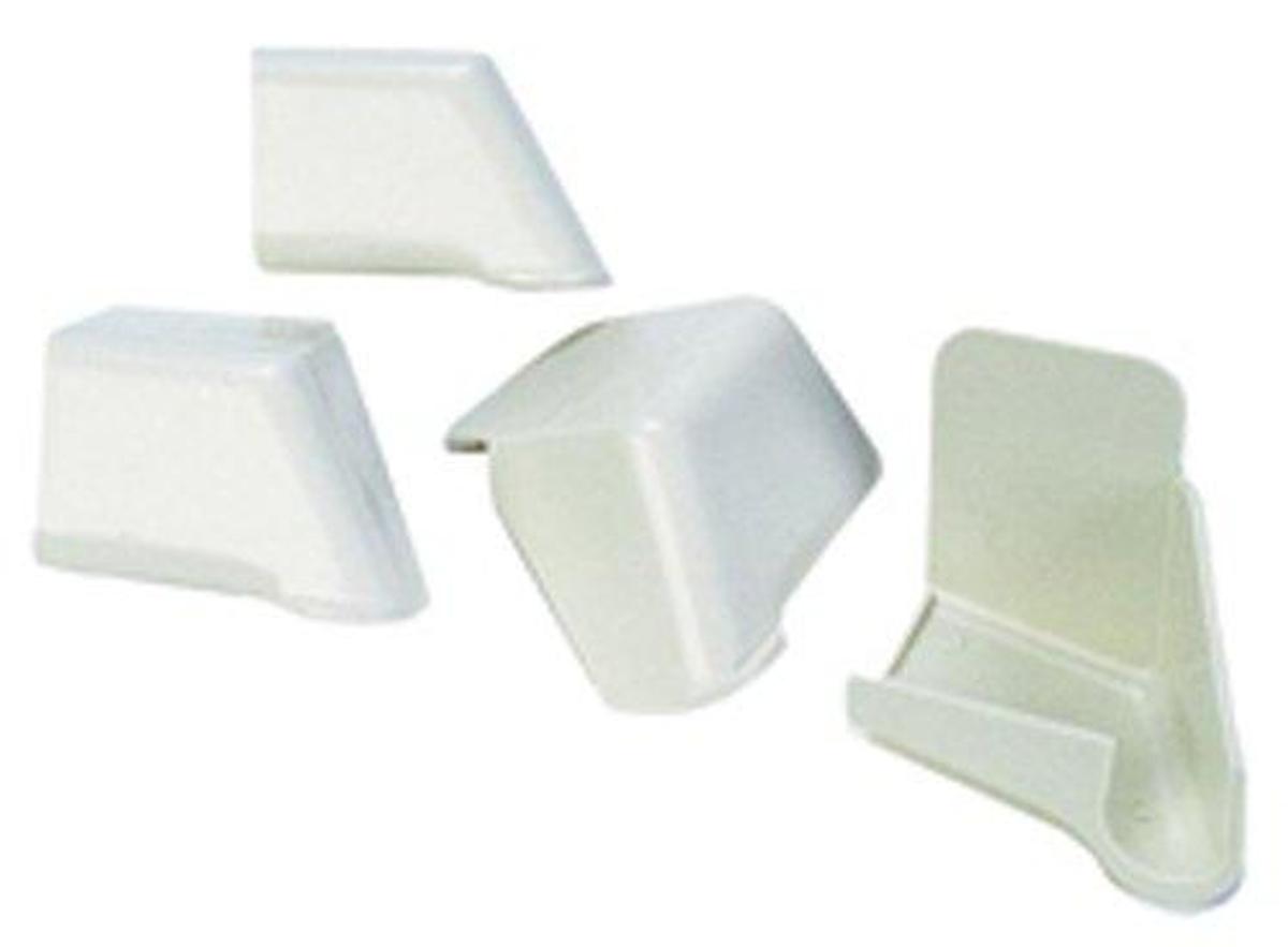 JR Products 389PW-A Polar White Rain Gutter Spout