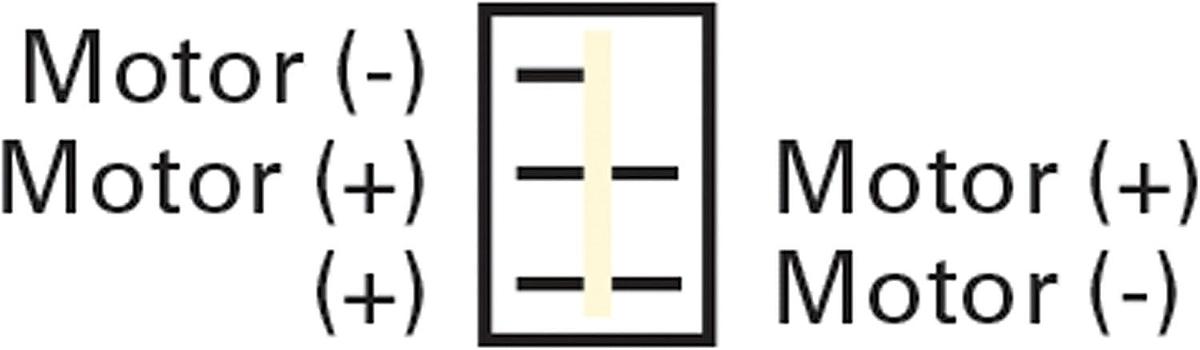 JR Products 12345 White Low Profile Slide-Out Switch with Bezel