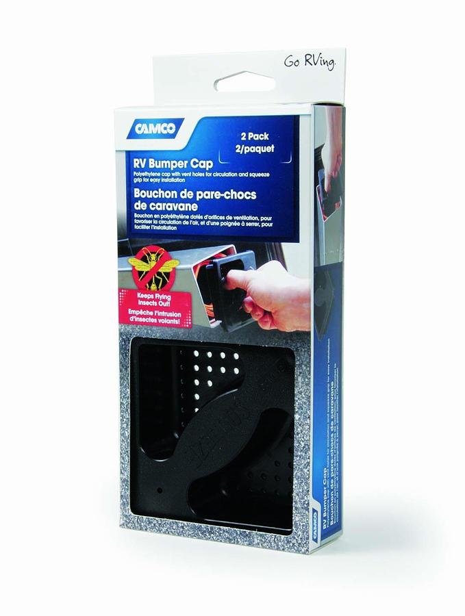 Compatible white2 Pack Camco 40325 No Insect Bumper Cap - No Saver RV Camper