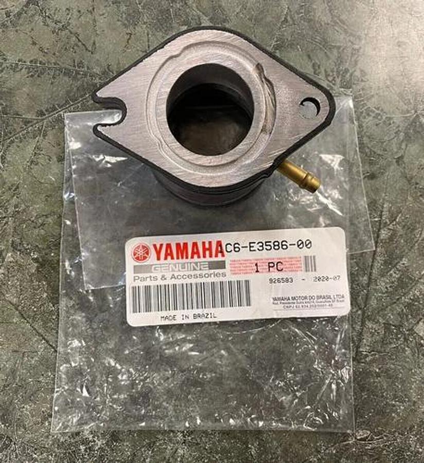 Genuine OEM Yamaha Carburetor Joint 1 83-85 YTM200 83-84 YTM200L 24W-13586-02-00