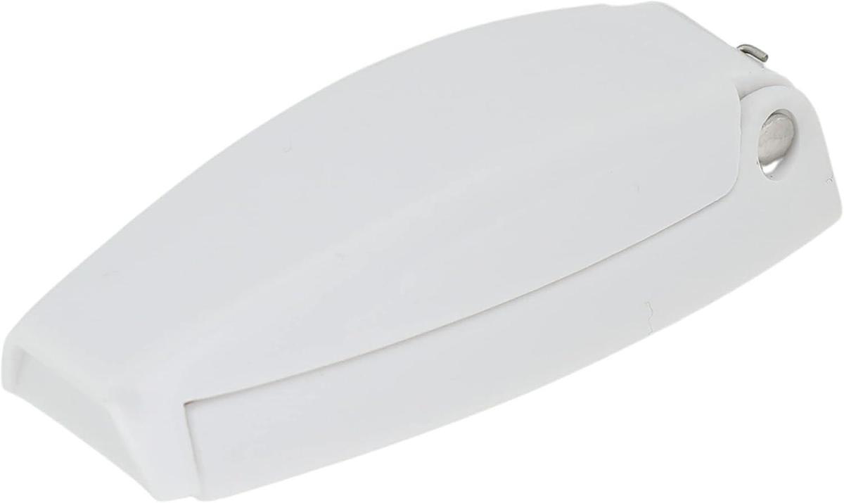 12 PCS. - RV Camper Trailer Baggage Door Clip COMPARTMENTCATCH Holders 888 White (12)