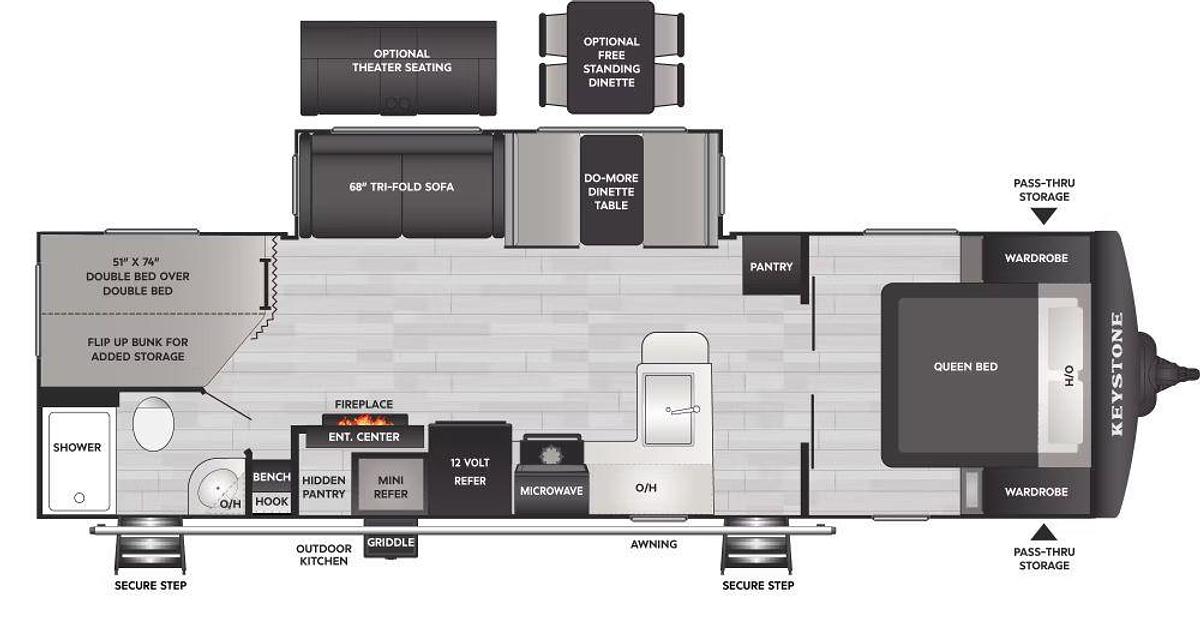 2026 Keystone RV BULLET 290BHS