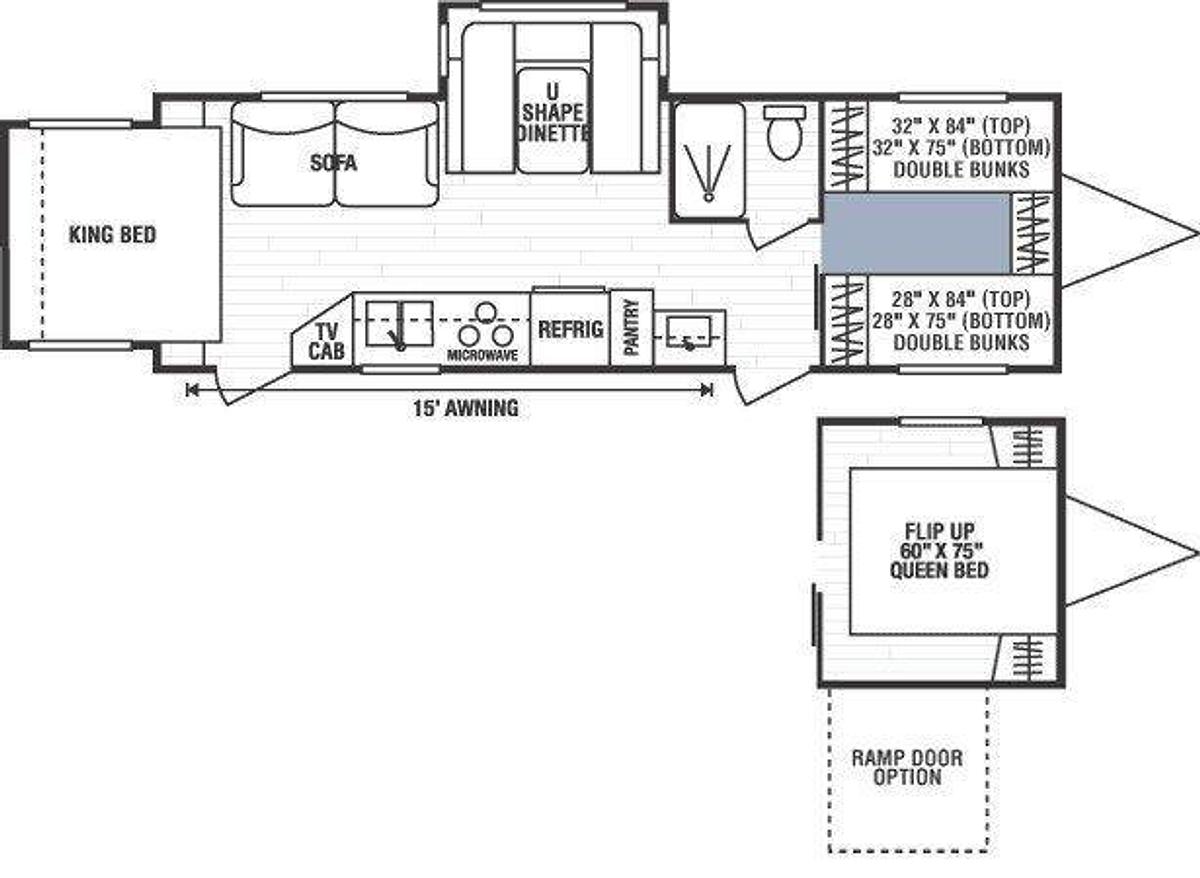 Used 2008 KZ RV SPREE 289KS
