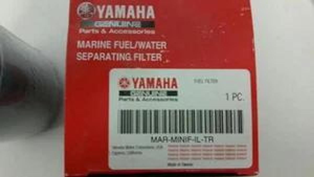 Yamaha MAR-MINIF-IL-TR Mini-10 Micro Marine Fuel/Water Separating Filter OEM