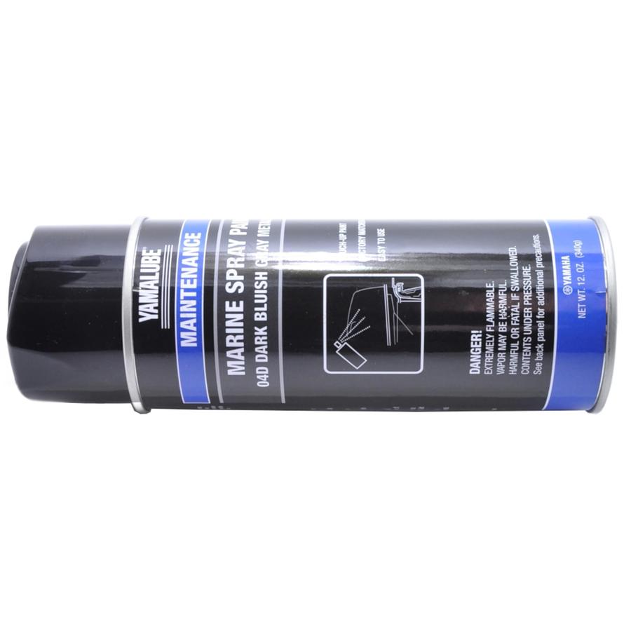 Yamaha ACC-MRNPA-IT-4D Marine Spray Paint 04D, Dark Bluish Gray Metallic