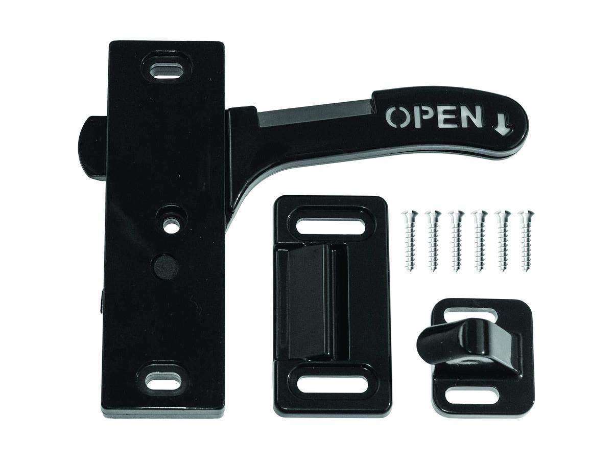 RV Designer E285 Black Screen Door Latch by RV Designer Collection