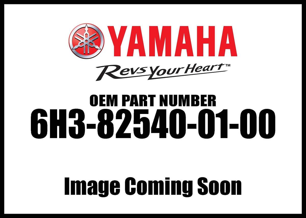 YAMAHA 6H3-82540-01-00 Neutral Switch Assy; 6H3825400100