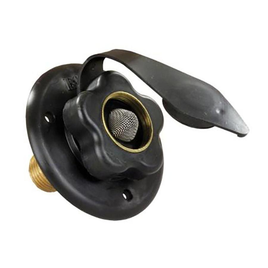 JR Products 160-85-A-36-A Black City Water Flange with 1/2 MPT Color: Black, Model: 160-85-A-36-A, Car & Vehicle Accessories / Parts