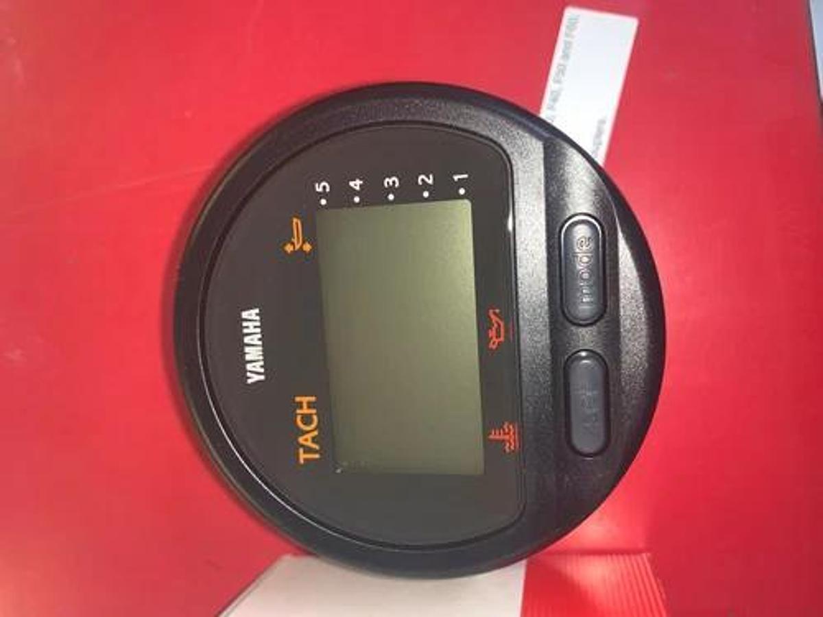 Yamaha OEM Multi-Function Gauge Tachometer Tach Outboards NEW 6Y5-8350T-D0-00