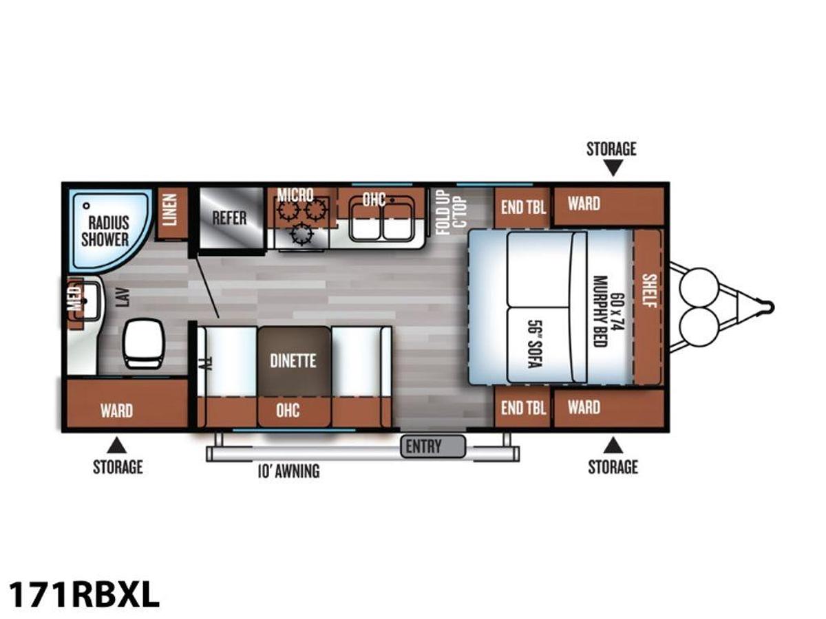 Used 2018 Forest River Salem Cruise Lite 171RBXL