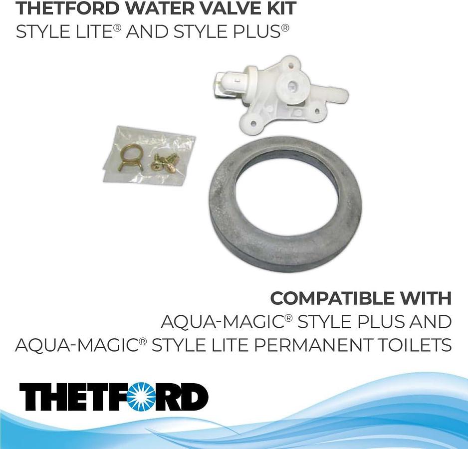 Thetford 34100 Style Lite & Style Plus Water Valve Kit