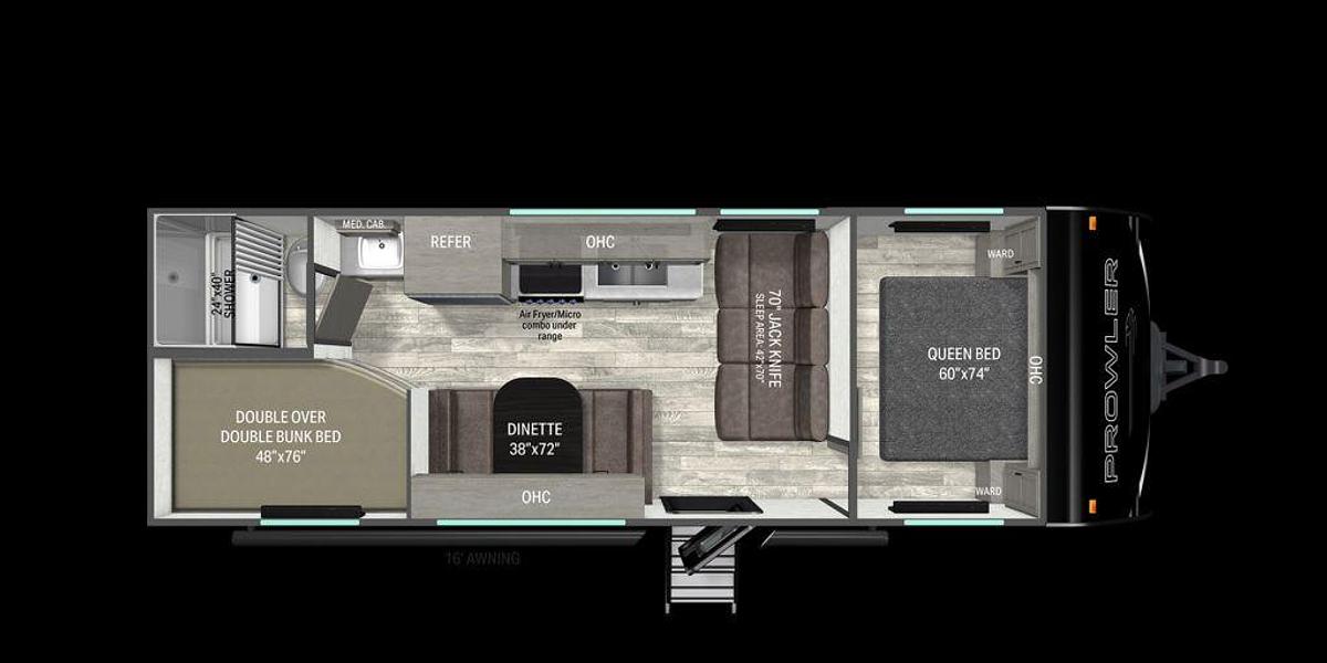 2027 HEARTLAND BY JAYCO PROWLER 2600BH