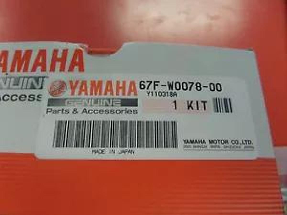 Yamaha F75,F80,F90,F100 Water Pump Repair Kit 67F-W0078-00-00 Official Yamaha