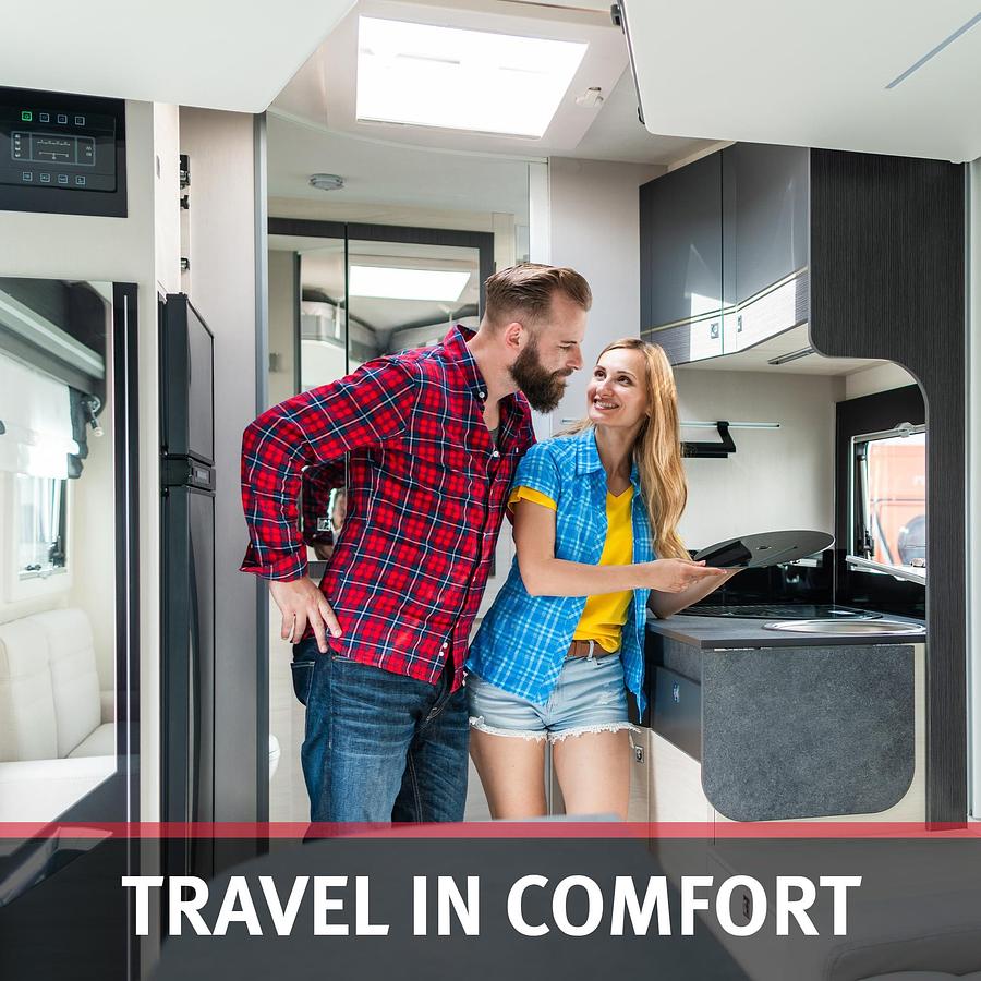 Suburban Mfg Co 234229 Switch & Lite W/Plate Black