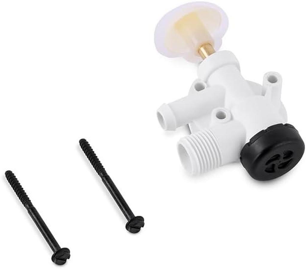 Dometic 385314349 Toilet Water Valve Assembly, Screws Included | Easy, Installation